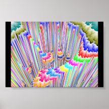Pastel Cascade Print