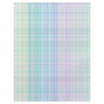 pastel coloured gingham pattern flyers