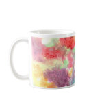 Pastel colourful watercolour background image mugs