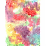 Pastel colourful watercolour background image photo sculptures