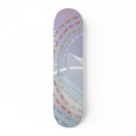 pastel colours business geometry waves abstract skateboard
