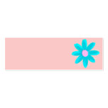 pastel daisy business cards