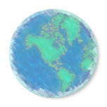 Pastel Earth Magnet