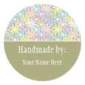 Pastel Florals Sticker