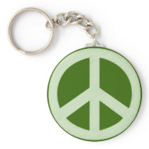 Pastel Green Peace Sign