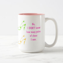 Pastel High Heels Girly Diva Mugs