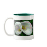 Pastel lilies mugs