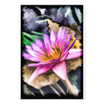 Pastel Lily Custom Invites