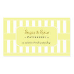 Pastel Patisserie Business Card