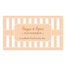 Pastel Patisserie Business Card