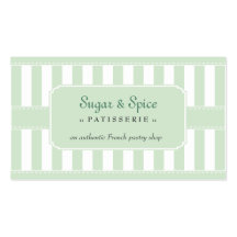 Pastel Patisserie Business Card