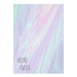 Pastel Pattern Fractal - Sea Shell Style. Custom Invite