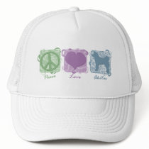Pastel Peace, Love, and Akitas