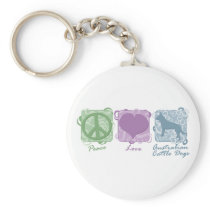Pastel Peace, Love, and Australian Cattle Dogs
