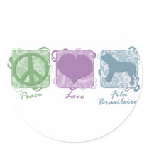 Pastel Peace, Love, and Fila Brasileiros