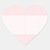 Pastel Pink Candy Stripes. Stickers