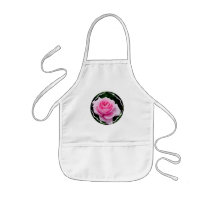 Pastel Pink Rose Children's Sck Apron