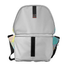 Pastel Quilt Rickshaw Messenger Bag