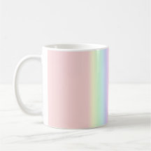 Pastel Rainbow Coffee Mugs