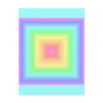 Pastel Rainbow Geometric