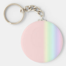 Pastel Rainbow Keychain