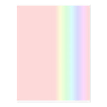Pastel Rainbow Post Cards
