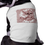 Pastel Red Spiral Smoke Teddy Bear pet clothing