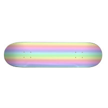 Pastel Regenbogen Personalisierte Skateboarddecks