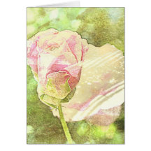 Pastel Rose Card