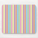 Pastel Stripes mousepads