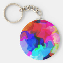 Pastel Swirls Key Chains
