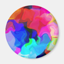 Pastel Swirls Magnets