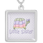 Pastel Turtle Little Sister Necklace