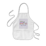 Pastel Turtles Big Sister Apron