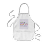 Pastel Turtles Little Sister Aprons