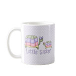 Pastel Turtles Little Sister mugs