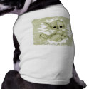 Pastel Yellow Spiral Smoke Teddy Bear pet clothing