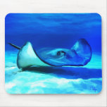 Pastenague ray mousepad