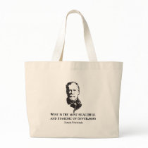 Pasteur - Wine Tote Bag
