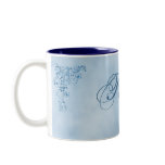 Pastor Coffee Mug- Large: Sky Blue Elegance