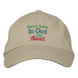 Pastor / Priest Cap - Template by SRF embroidered hats