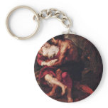 Pastoral Scene By Rubens Peter Paul (Best Quality) Keychains