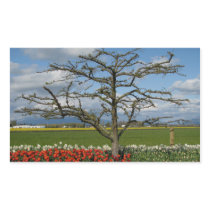 Pastoral Scene Rectangular Stickers