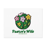 Pastor's Wife Blooms1 postcards