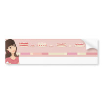 Pastry bumper stickers