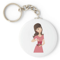 Pastry keychains