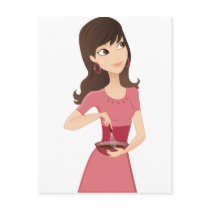 Pastry postcards