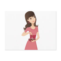 Pastry postcards