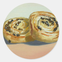 Pastry! Round Stickers