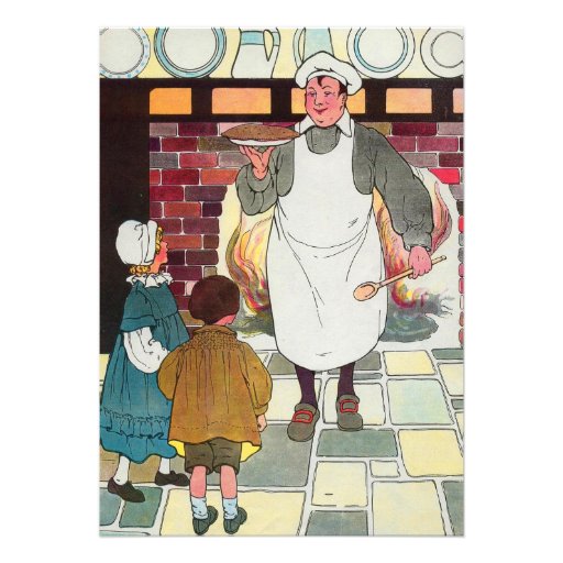 Pat-a-cake, pat-a-cake, Baker's man! Custom Announcement
